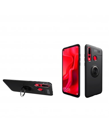 Coque silicone Huawei Nova 4 avec anneau