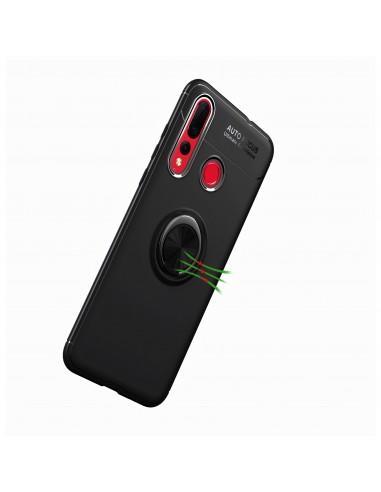Coque silicone Huawei Nova 4 avec anneau