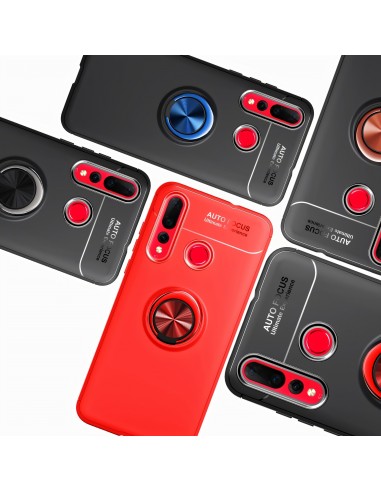 Coque silicone Huawei Nova 4 avec anneau