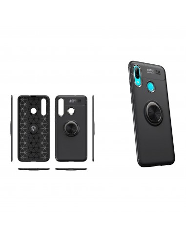 Coque silicone Honor 10 Lite / P Smart 2019 avec anneau