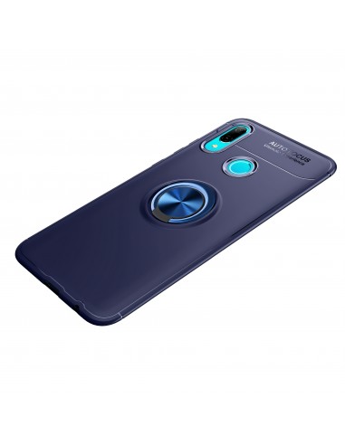 Coque silicone Honor 10 Lite / P Smart 2019 avec anneau
