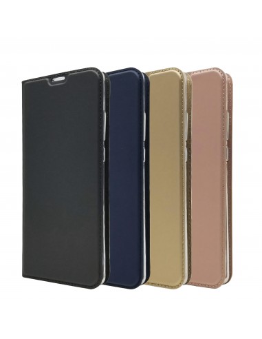 Etui portefeuille Huawei P30 Pro avec contour silicone