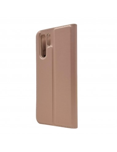 Etui portefeuille Huawei P30 Pro avec contour silicone