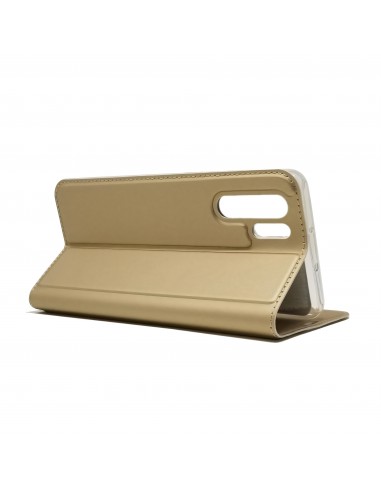 Etui portefeuille Huawei P30 Pro avec contour silicone