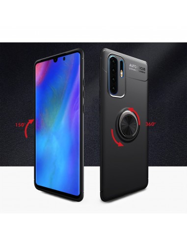 Coque silicone antichoc Huawei P30 pro avec anneau