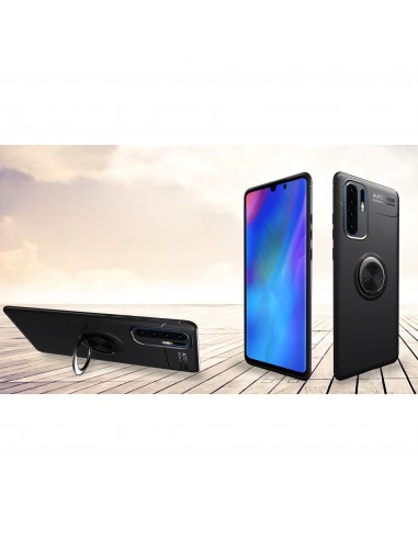 Coque silicone antichoc Huawei P30 pro avec anneau