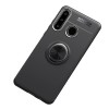Coque silicone Huawei P30 Lite avec anneau en metal