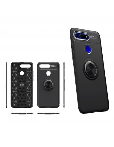 Coque silicone Huawei Honor View 20 et Huawei V20 avec anneau en metal