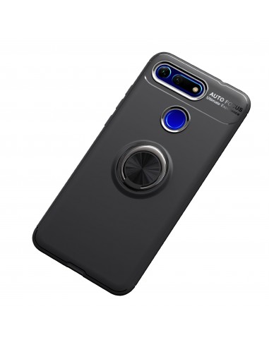 Coque silicone Huawei Honor View 20 et Huawei V20 avec anneau en metal
