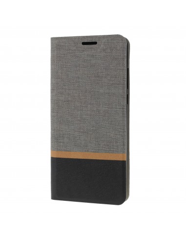 Etui portefeuille Huawei P30 Lite style tissus