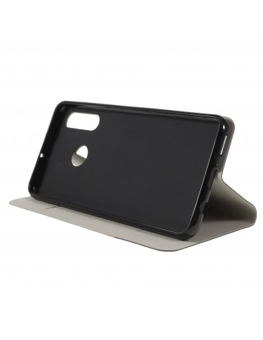 Etui portefeuille Huawei P30 Lite style tissus