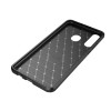 Coque silicone Huawei P30 Lite Style Fibre de carbone