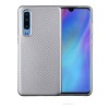 Coque silicone Huawei P30 Style Fibre de carbone