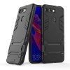 Coque antichoc Huawei View 20 et Huawei V20 avec support Noir