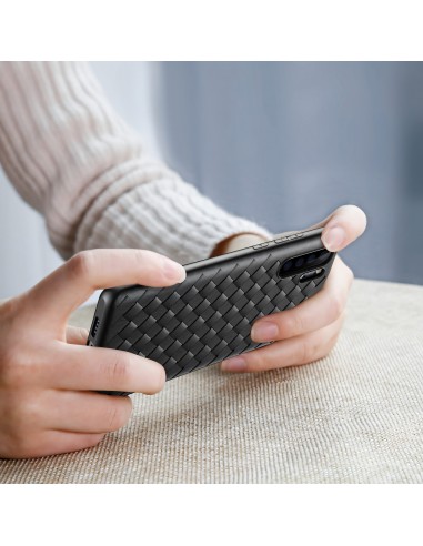 Coque silicone Huawei P30 Pro Style tressé BASEUS