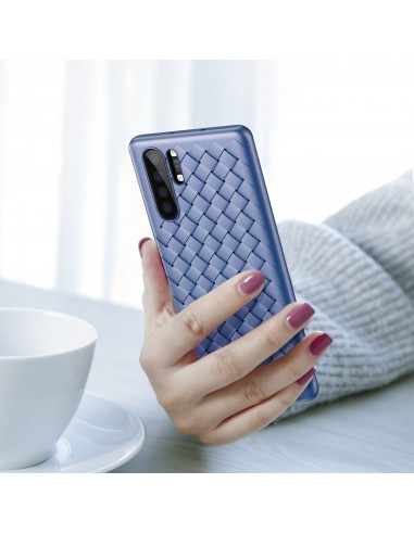 Coque silicone Huawei P30 Pro Style tressé BASEUS