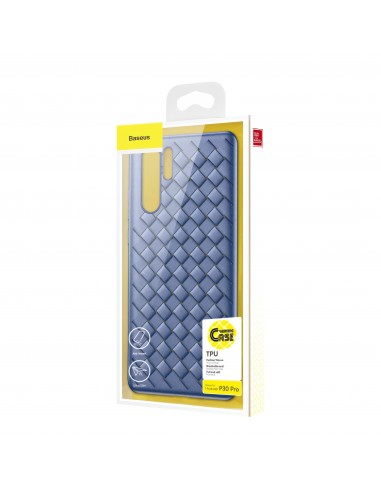 Coque silicone Huawei P30 Pro Style tressé BASEUS