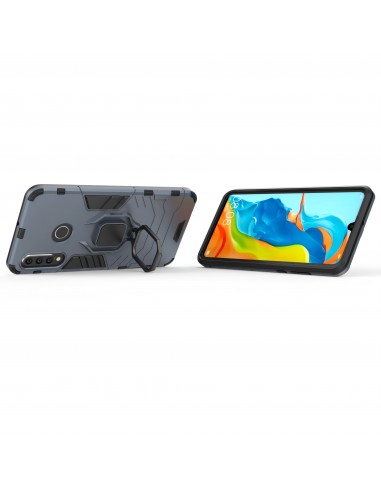 Coque antichoc hybride Huawei P30 Lite avec anneau