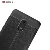 Coque silicone Nokia 6 Aspect cuir