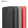 Coque silicone Nokia 6 Aspect cuir