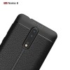 Coque silicone Nokia 8 Aspect cuir