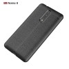 Coque silicone Nokia 8 Aspect cuir
