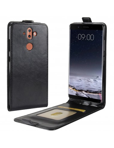 Etui vertical Nokia 8 Aspect cuir Crazy Horse