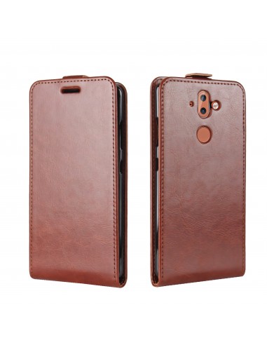 Etui vertical Nokia 8 Aspect cuir Crazy Horse