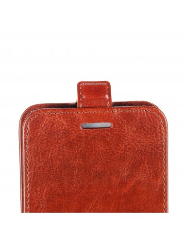 Etui vertical Nokia 8 Aspect cuir Crazy Horse