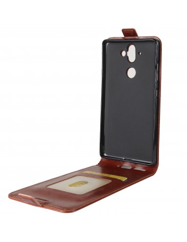 Etui vertical Nokia 8 Aspect cuir Crazy Horse