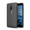 Coque silicone Nokia 6.1 Aspect cuir