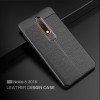 Coque silicone Nokia 6.1 Aspect cuir