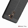 Coque silicone Nokia 7 Plus Aspect cuir