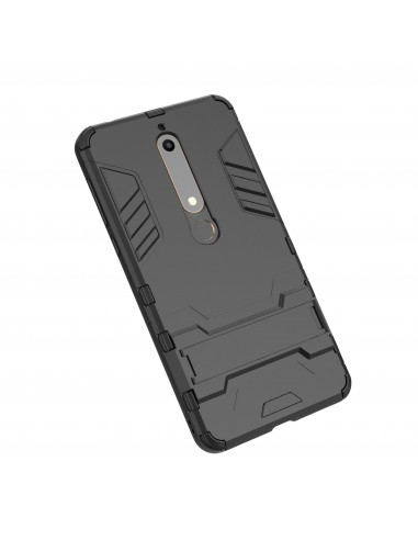 Coque antichoc Nokia 6.1 Hybride avec support