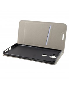 Etui portefeuille Nokia 8 Aspect tissus Noir Etui portefeuille Nokia 8 Aspect tissus Noir
