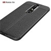 Coque silicone Nokia 6.1 Plus et Nokia X6 2018 Aspect cuir