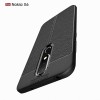 Coque silicone Nokia 6.1 Plus et Nokia X6 2018 Aspect cuir