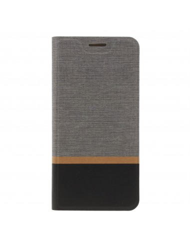 Etui portefeuille Nokia 6.1 Plus et X6 2018 Aspect tissus