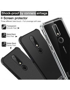 Coque antichoc Nokia 6.1 Plus - IMAK Noir Coque antichoc Nokia 6.1 Plus - IMAK Noir