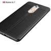 Coque silicone Nokia 5.1 Aspect cuir