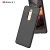 Coque silicone Nokia 5.1 Aspect cuir