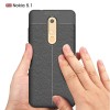 Coque silicone Nokia 5.1 Aspect cuir