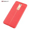 Coque silicone Nokia 5.1 Aspect cuir