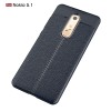 Coque silicone Nokia 5.1 Aspect cuir