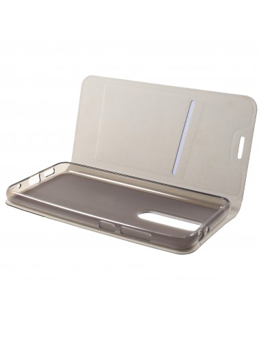 Etui portefeuille Nokia 5.1 avec rangement cartes Aspect tissus