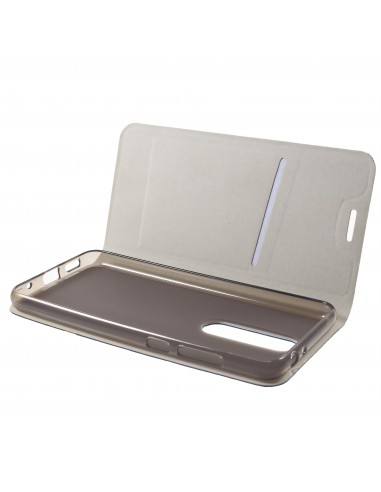 Etui portefeuille Nokia 5.1 avec rangement cartes Aspect tissus