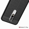 Coque antichoc silicone Nokia 5.1 Plus et Nokia X5 Aspect cuir