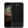 Coque silicone Nokia 6.1 Style cuir brossé