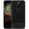 Coque silicone Nokia 6.1 Style cuir brossé