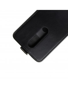 Etui vertical Nokia 5.1 Plus et Nokie X5 Crazy Horse Noir Etui vertical Nokia 5.1 Plus et Nokie X5 Crazy Horse Noir